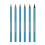 Set di grafite da 6 pezzi HB2B4B6B8BEE, 240x115x20 mm Blu 2