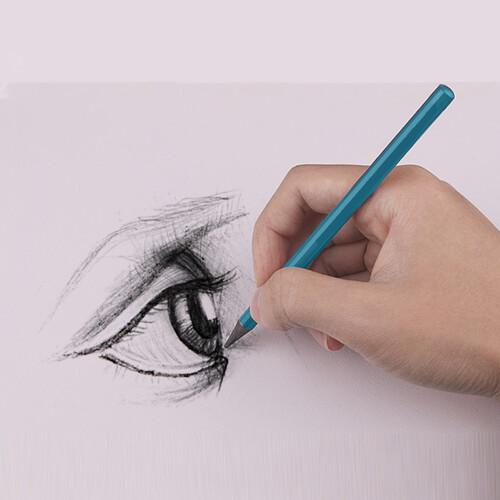 Set di grafite da 6 pezzi HB2B4B6B8BEE, 240x115x20 mm Blu 2