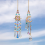 2 PCS Suncatcher Kristall Anhänger Vintage Windspiele Garten Decor 2