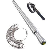 Ringgrößen-Messwerkzeug-Set, Solid Mandrel-Größenbestimmung