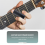 1pc Gitarre Slide Schwarz Edelstahl Finger Knuck 3