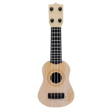 Beige Kinder Klassische Ukulele Gitarre Spielzeug Frühen Bildung Kleine Party Liefert Einstellbar