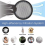 6-teilig für G9/G10/V12S Filter-Baumwoll-Ersatzkit 5