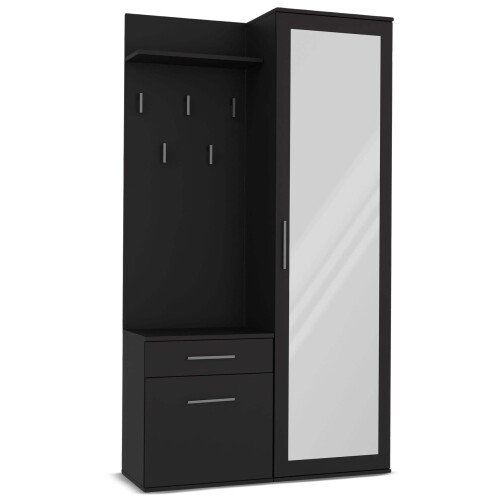(Black) DUO HANGER WARDROBE
