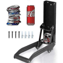 Can Crusher & Bottle Opener - Heavy Duty 16OZ 2 in 1 500ml Aluminium Drinking Tin Can Kitchen Recycl
