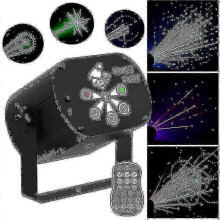 480 Pattern Uv Strobe Laser Stage Lights Rgb Led Club Party Dj Ktv Disco Light Projector With Remote