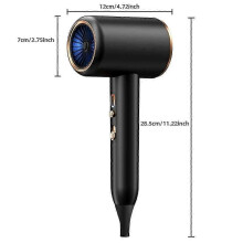 1870W 3th Gear Professional Hair Dryer Negative Ionic Blow Dryer Hot Cold Wind Air Brush Hair Dryer