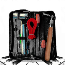 Piano Tuning Kits,Professional 16 Pieces Piano Tuner Tools Including Piano Tuning Hammer Lever Felt