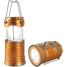 Solar and rechargeable lanterns flashlight collapsible portable lights