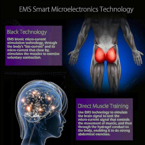 Buttocks Trainer Multifunctional Practical Electric Vibration Muscle Stimulator Buttock Beauty Cream 1