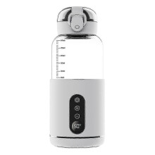 Portable Water Warmer Rechargeable For Formula, Milk, Precise Temp Control, 300ml Portable Instant Water