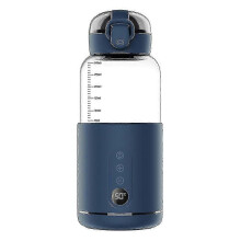 Portable Water Warmer Rechargeable For Formula, Milk, Precise Temp Control, 300ml Portable Instant Water