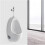 Urinal Sensor Flush Valve Urinal Flush Valve Wall-mounted Urinal Automatic Flusher Hotel Bathroom W 3