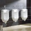 Urinal Sensor Flush Valve Urinal Flush Valve Wall-mounted Urinal Automatic Flusher Hotel Bathroom W 5