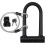 Bicycle Lock With Flexible Cable Lock And Mounting Bracket 1