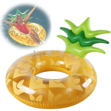 Inflatable Pool Float,Pineapple Fruit Swim Ring, Pool Rings For Adults,beach Outdoor Party Decoratio