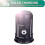 Solar rechargeable folding light(black) 2