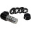 4-Digit Code Bike Lock - 18.5 cm with Long Shackle - Waterproof Bike Lock with Resettable Code - Ele 3