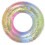 Swimming Ring, Transparent Floating Ring, Rainbow Sequin Swimming Ring Inflatable Pool Float 1