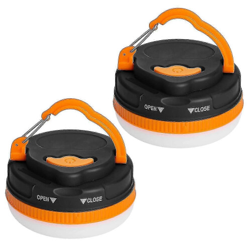 2 Pack LED Camping Light, Camping Light Flashlight, Camping Light with Magnetic Base Portable Outdoo