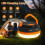 2 Pack LED Camping Light, Camping Light Flashlight, Camping Light with Magnetic Base Portable Outdoo 2