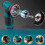 Electric Sanding Tool Multifunctional Mini Sander Handheld Cutting Machine for Cutting Polished Cera 4