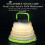 Foldable Solar Rechargeable LED Camping Light 3