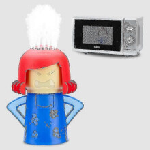 Angry Mom Cleans Good Helper Microwave Cleaner Oven Steam Cleaner Microwave Cleaning Tool Easily Cle