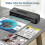 Laminator, A4 Laminator  Pouches Laminator Machine A4 A5 A6 Laminator Set 4