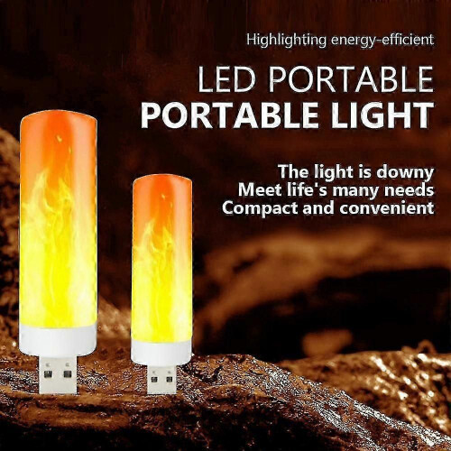 B22 E27 Led Flame Light Bulbs 4 Modes Party Led Flame Effect Light Simulation Fire Lights 1