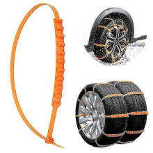 Snow Chains 10 Pcs Tire Chains Car Security Chains Vehicle Anti-Skid Anti Slip Snow Chain Emergency