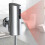 Bathroom Toilet Auto Infrared Sensor Touchless Urinal Flush Valve Wall Mount 3
