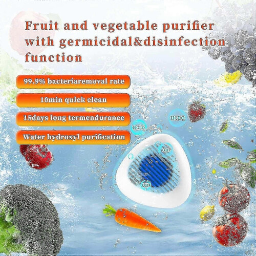 Fruit And Vegetable Washing Machine-portable Fruit Cleaner Device-fruit Cleaner Device In Water-deep 1