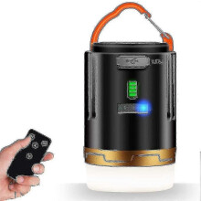 Led Camping Lamp Usb Rechargeable Camping Lantern Dimmable Magnetic Camping Light With Rem