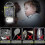 LED Camping Lights Camping Accessories Charging Tent Lights With Flashlight 2