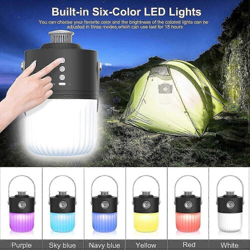 Camping Lantern Rechargeable Outdoor Emergency Tent Light Flashlight 2