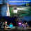 Camping Lantern Rechargeable Outdoor Emergency Tent Light Flashlight 4