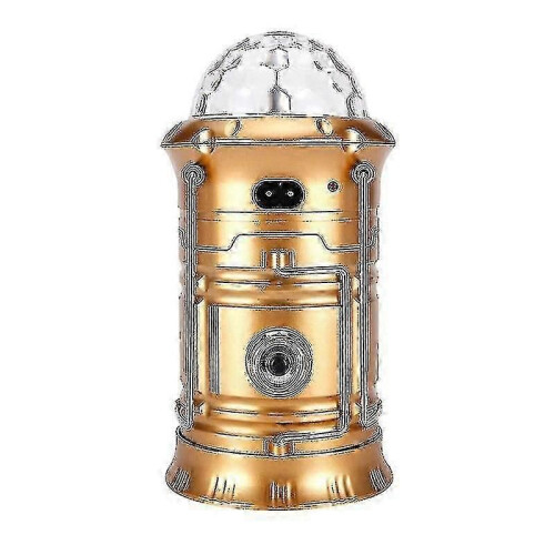 Solar Led Lantern Light Rechargeable Outdoor Camping Flashlight Torch Stage Disco Lamp 1