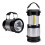 Solar Power Rechargeable Battery LED Flashlight Camping Tent Light Lantern Lamp 2