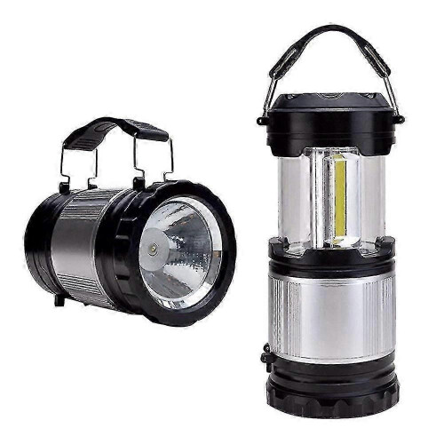 Solar Power Rechargeable Battery LED Flashlight Camping Tent Light Lantern Lamp 1