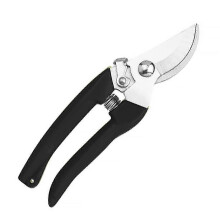 Ergonomic Curved Gardening Shears with 304 Stainless Steel Blade for Precision Pruning