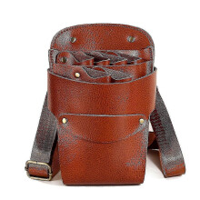 Scissor Pouch Holster With Belt For Hairdressers Salon Hair Stylist Barber Scissors Shear Case Bag