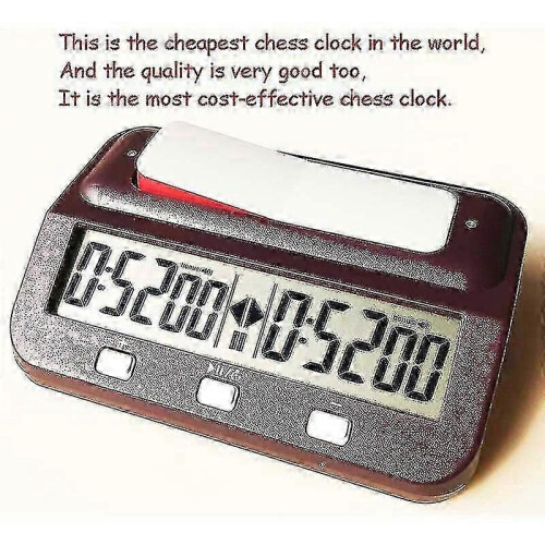 Basic Digital Chess Timer With Bonus & Delay 1