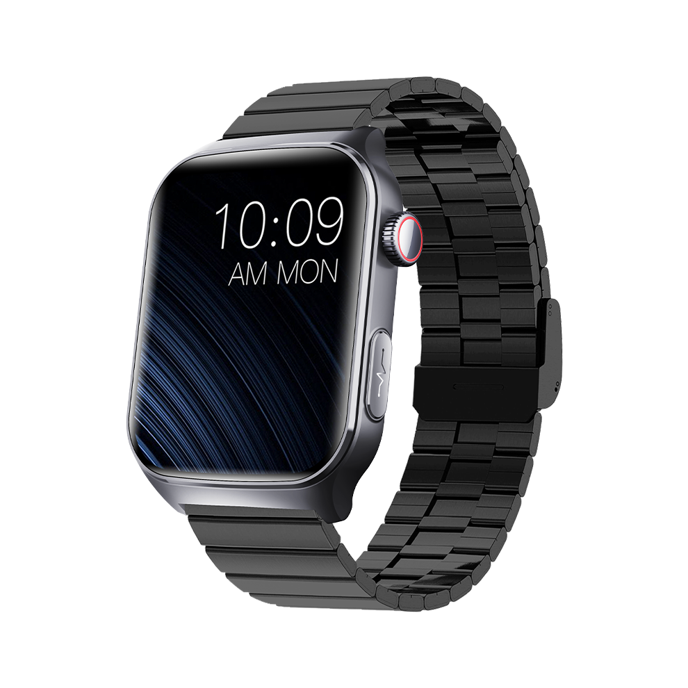 Smartwatch F320 Ecg Hrv Heart Rate Monitoring Supports Sos(Black) Black 6976918069603