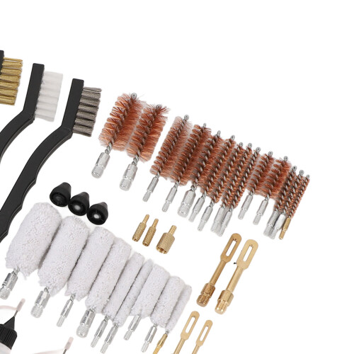 Universal Bore Cleaning Brush Set with Case – Steel & Nylon 2