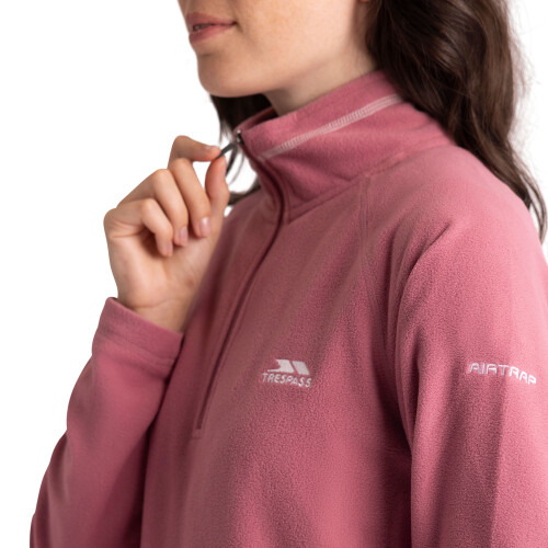 Trespass (6, Rose Blush) Trespass Womens Half Zip Fleece - Luiston 2