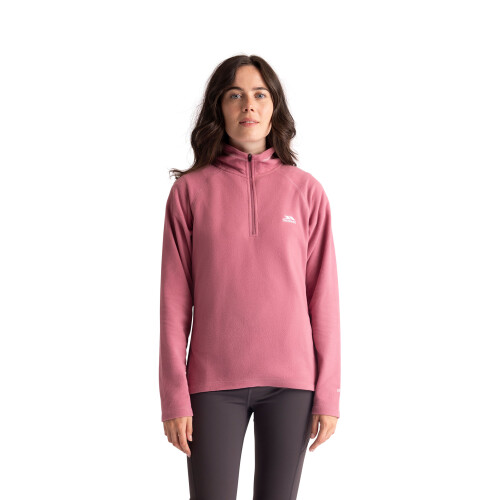 Trespass (6, Rose Blush) Trespass Womens Half Zip Fleece - Luiston 1