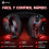 Picun G2 black Bluetooth headset suitable for iPhone and Android 7