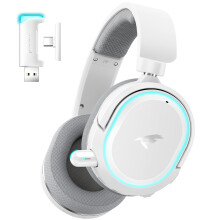 Picun G2 white Bluetooth headset suitable for iPhone and Android