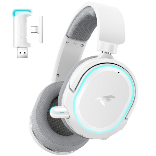 Picun G2 white Bluetooth headset suitable for iPhone and Android